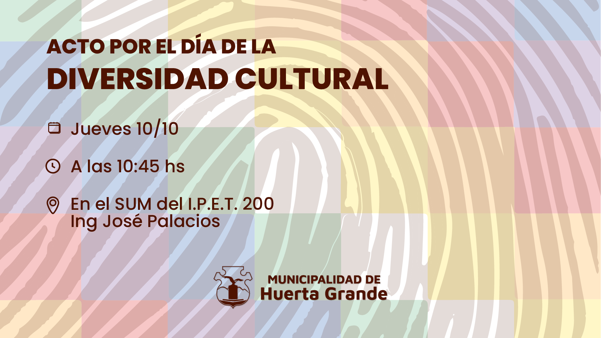 ACTO POR EL DIVERSIDAD CULTURAL